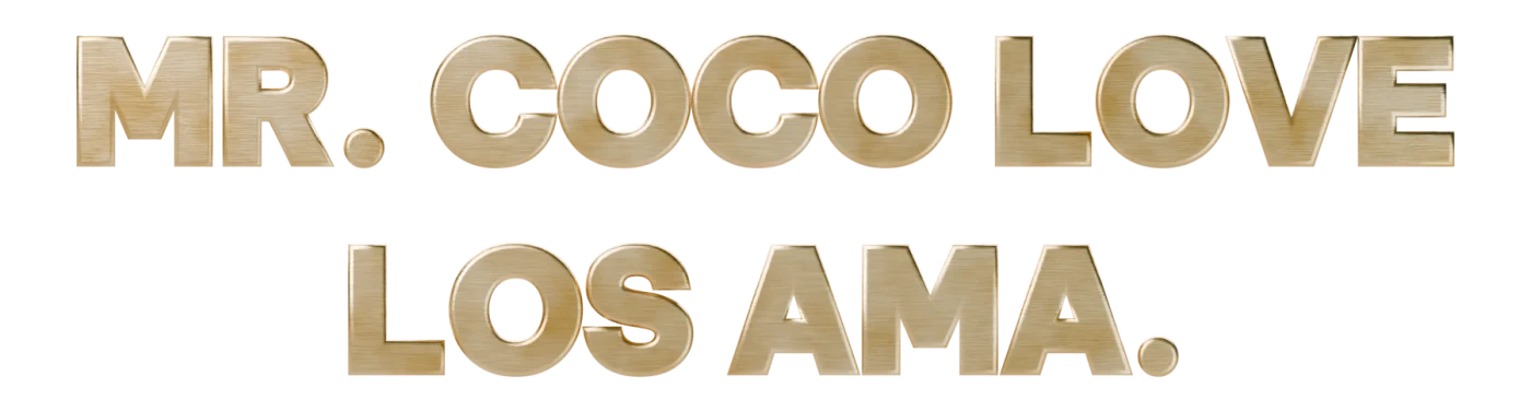 Mr. Coco Love los ama.